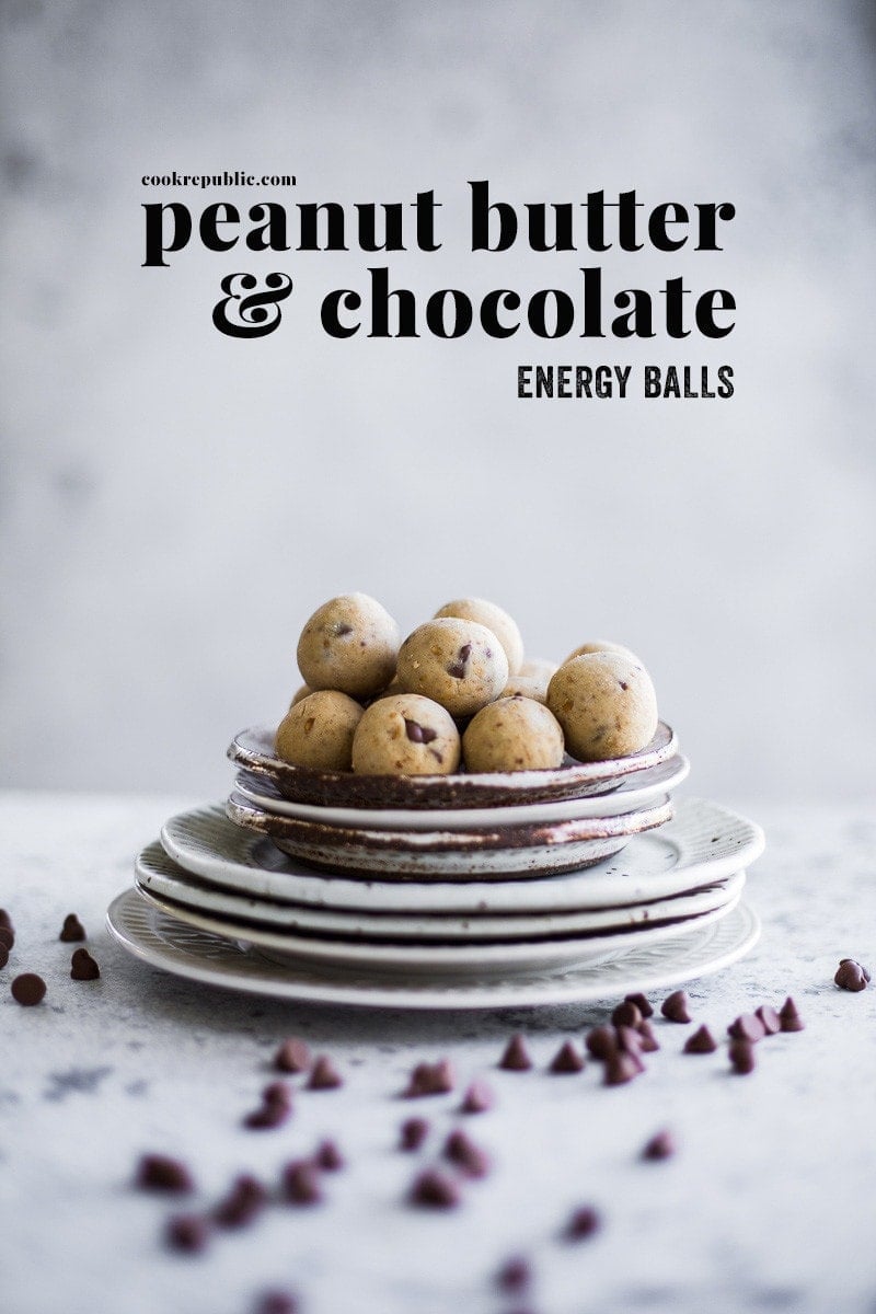 5 Minute Peanut Butter And Chocolate Energy Balls - Cook Republic