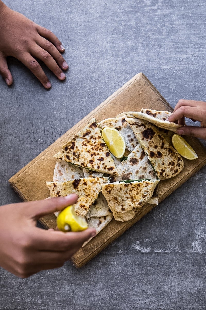 Spinach And Feta Gozleme - Cook Republic 