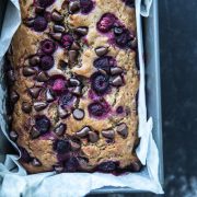 Banana Chocolate Raspberry Bread - Cook Republic