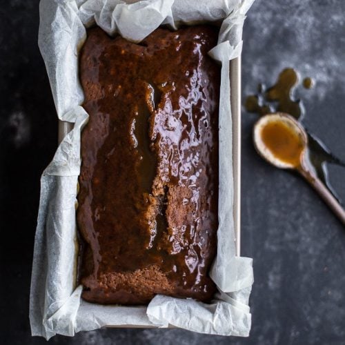 Better-For-You Sticky Date Pudding With Toffee Sauce - Cook Republic