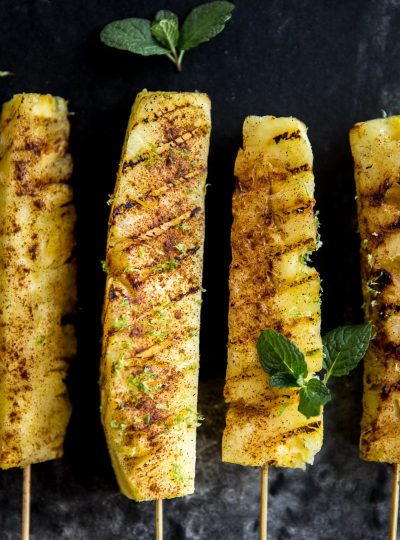 Grilled Cinnamon Pineapple