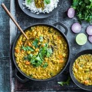 Rainbow Veggie Coconut Dal - Cook Republic #recipe #healthyrecipe #vegan #glutenfree #vegetarian #foodphotography