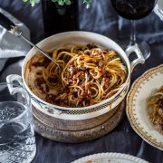 Mushroom And Lentil Vegan Bolognese - Cook Republic #vegan #recipe #healthy #foodphotography