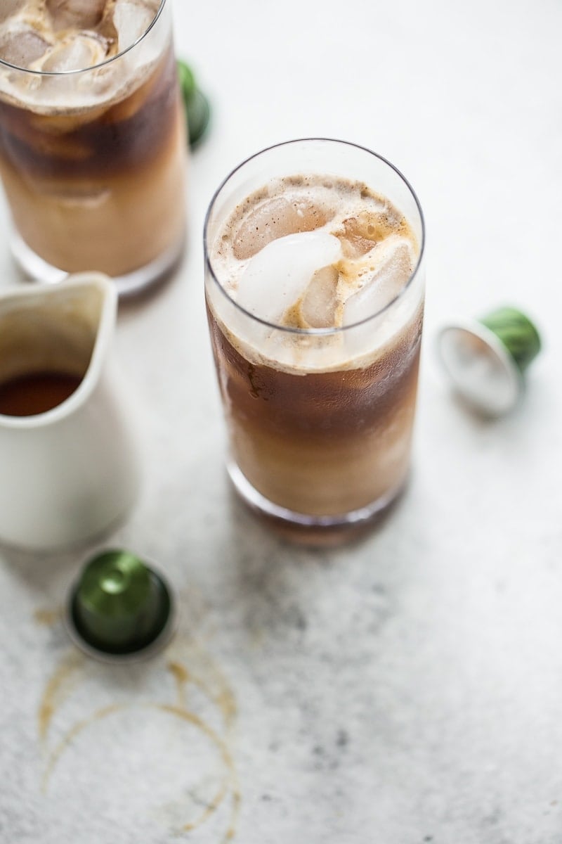Vegan Iced Spice Coconut Latte - Cook Republic #vegan #coffee #glutenfree #drink #foodphotography