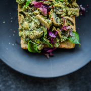 Vegan Mushroom Pesto Sandwich - Cook Republic #vegan #glutenfree #healthyrecipe