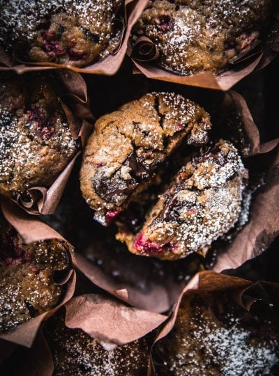 Bourke Street Bakery Dark Chocolate Raspberry Muffins