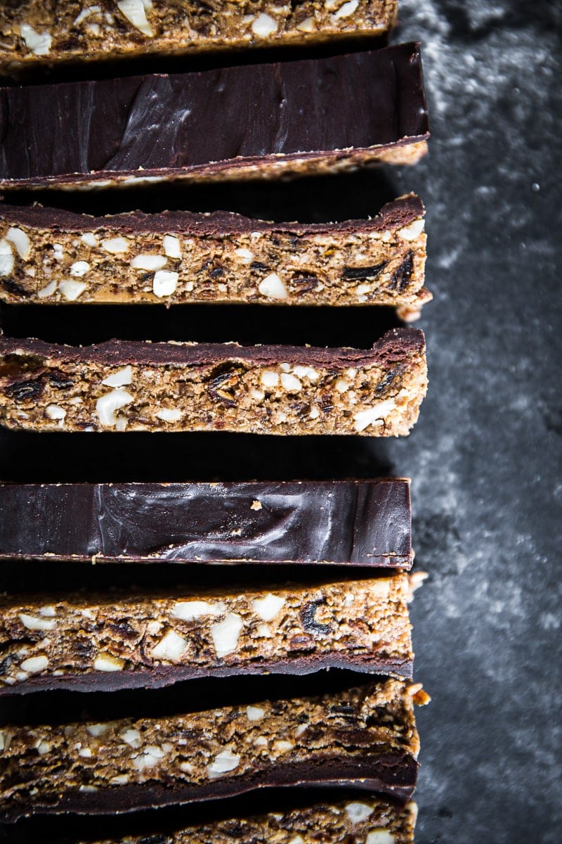 Raw Vegan Chocolate Nut Bar - Cook Republic #vegan #glutenfree #foodphotography #healthyrecipe