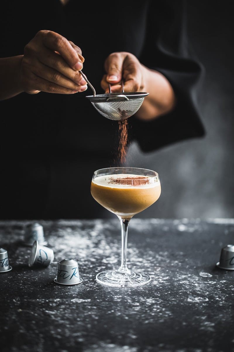 Costa Rica Tiramisu Martini - Cook Republic / photography and styling, Sneh Roy #cocktail #tiramisu #dessert 