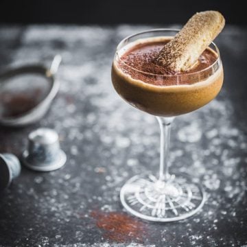 Costa Rica Tiramisu Martini - Cook Republic / photography and styling, Sneh Roy #cocktail #tiramisu #dessert