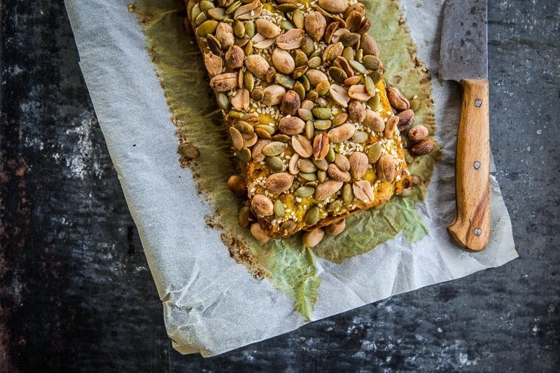 Vegan Chickpea And Veggie Bread - Cook Republic #vegan #glutenfree #healthyrecipe 