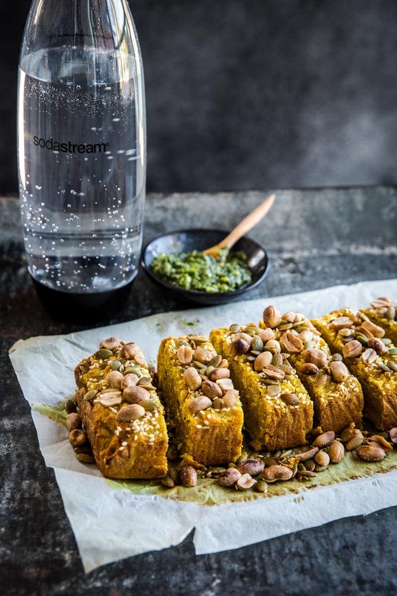 Vegan Chickpea And Veggie Bread - Cook Republic #vegan #glutenfree #healthyrecipe 