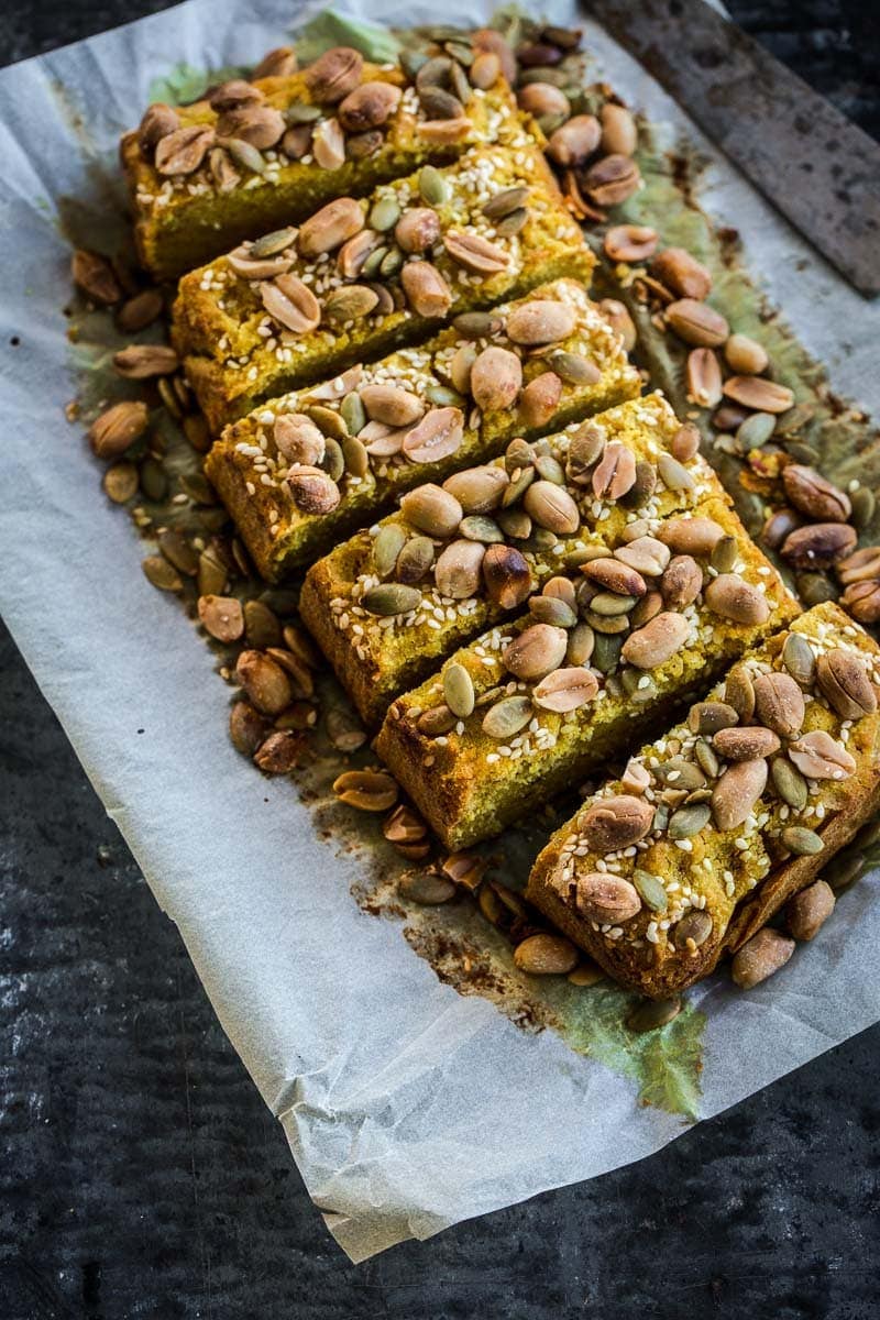 Vegan Chickpea And Veggie Bread - Cook Republic #vegan #glutenfree #healthyrecipe 