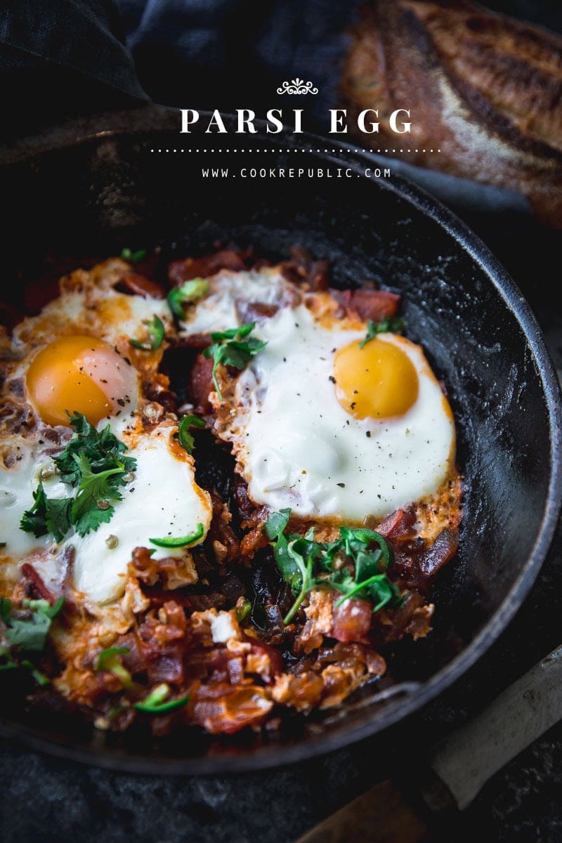 Parsi Egg - Cook Republic #vegetarian #breakfast #foodphotography