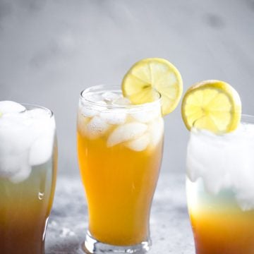 Sparkling Iced Lemon Tea - Cook Republic #sodastream #easyrecipe #vegan #foodphotography