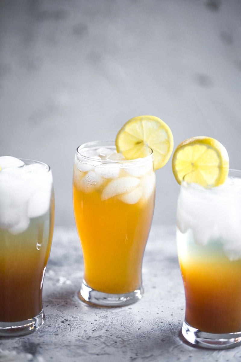 Sparkling Iced Lemon Tea - Cook Republic #sodastream #easyrecipe #vegan #foodphotography