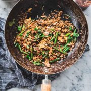 10 Minute Bean And Mushroom Fried Rice - Cook Republic #healthylunch #glutenfree