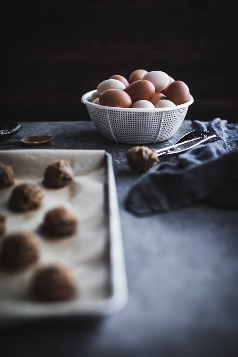 Salted Chocolate Chip Spelt Cookies - Cook Republic #baking #cookies #foodphotography