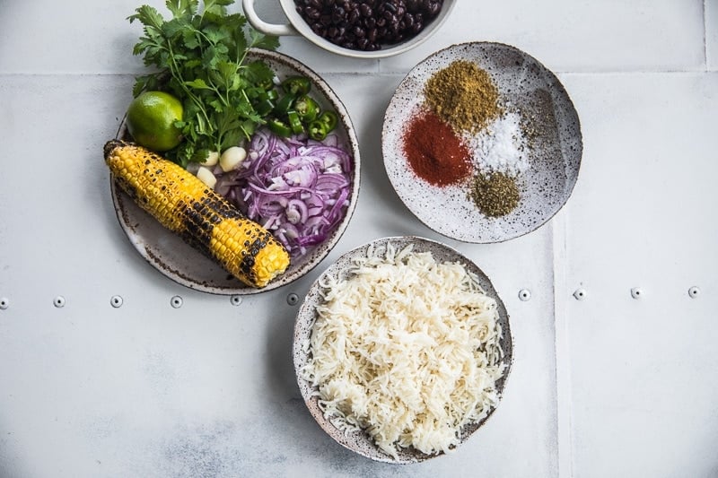 Warm Vegan Taco Rice Salad - Cook Republic #vegan #glutenfree #taco #foodphotography