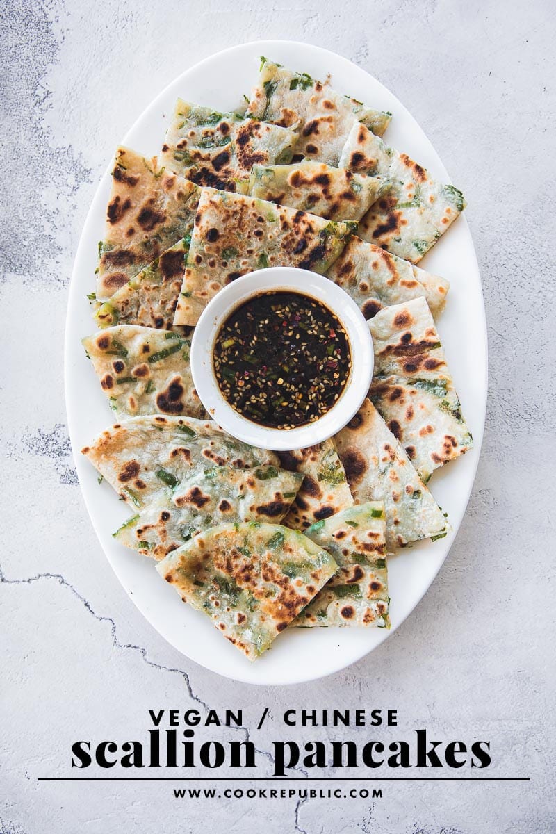 Vegan Chinese Scallion Pancakes - Cook Republic