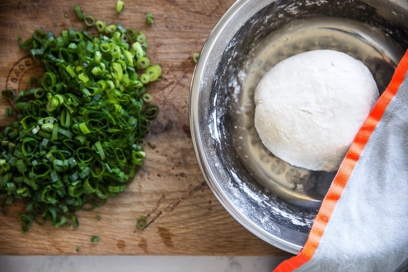 Vegan Chinese Scallion Pancakes - Cook Republic 