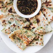 Vegan Chinese Scallion Pancakes - Cook Republic