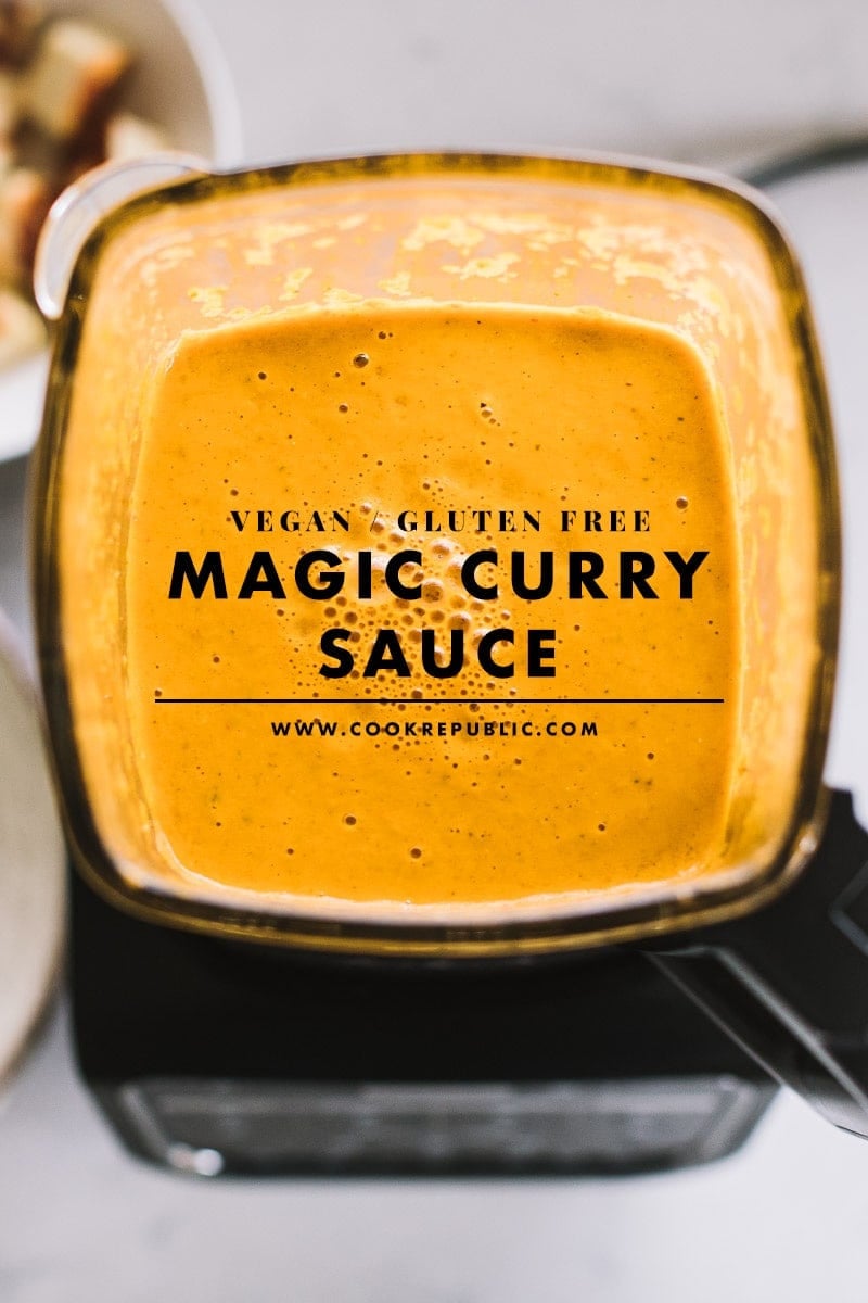 Vegan Magic Curry Sauce - Cook Republic #vegancurry #currysauce #vegandinner #curryrecipe 