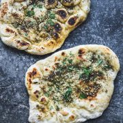 Homemade Baba Ghanoush And Lebanese Flatbread - Cook Republic #yeastbread #babaganoush #flatbread