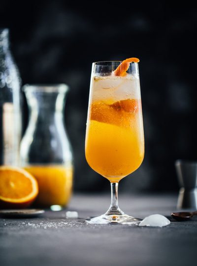 Homemade Fire Cider Tonic And Bubbly Fire Tonic Mocktail