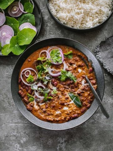 Vegan Rajma Masala (Red Kidney Bean Curry) - Cook Republic