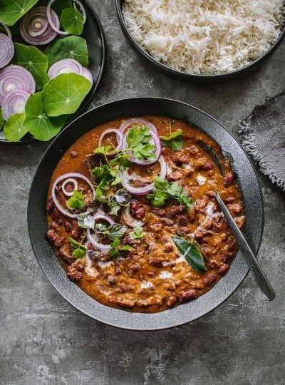 Vegan Rajma Masala (Red Kidney Bean Curry)
