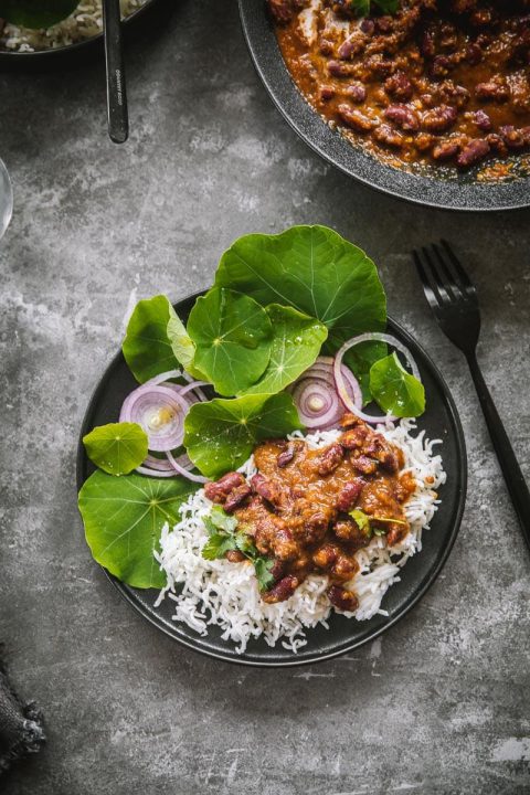 Vegan Rajma Masala (Red Kidney Bean Curry) - Cook Republic
