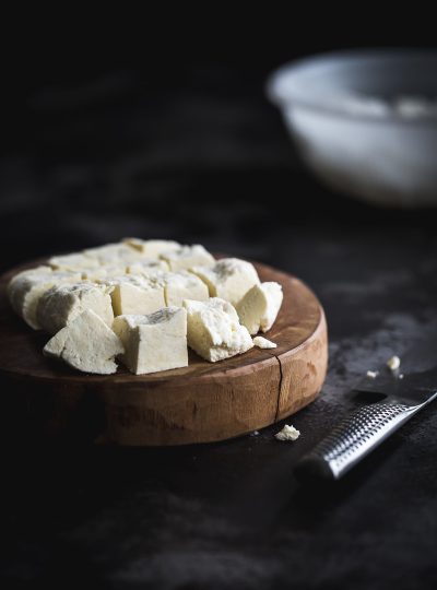 Homemade Paneer