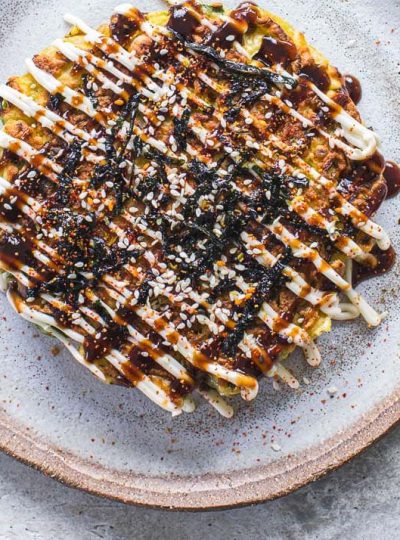 Jackfruit Veggie Okonomiyaki