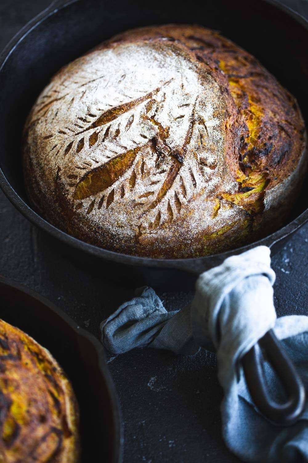 Turmeric Sourdough Bread With Caramelised Onion And Nigella Seeds - Cook Republic #sourdough #turmericsourdough #sourdoughrecipe 