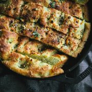 Pesto Focaccia - Cook Republic #focaccia #focacciarecipe #breadrecipe #pesto