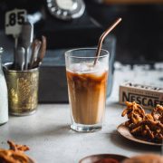 Vegan Iced Masala Coffee - Cook Republic #veganicedcoffee #icedcoffee #nescafe