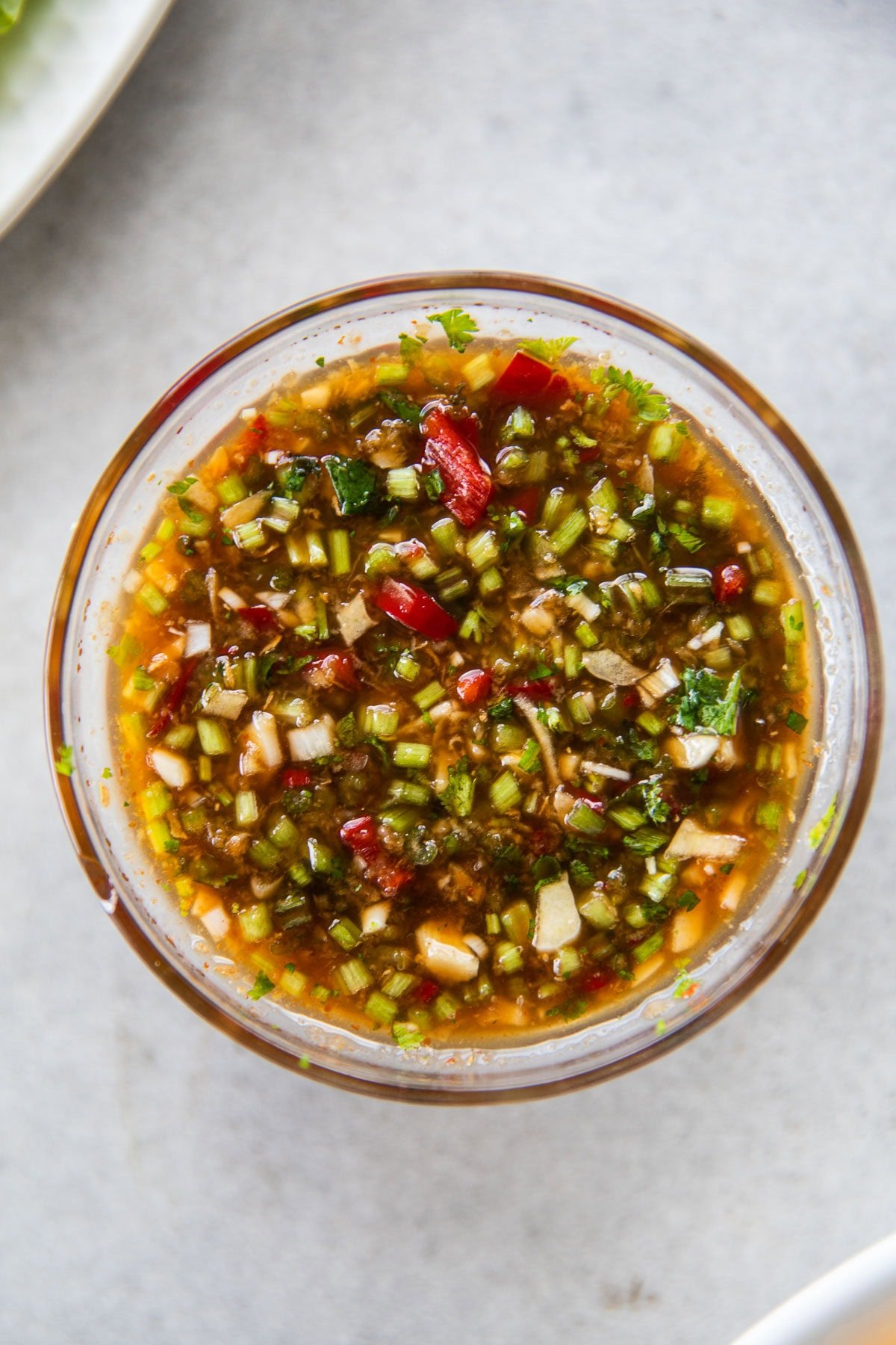 Thai Prawn Mango Salad Dressing, Nahm Jim Style.