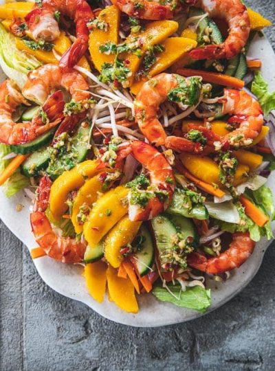 Thai Prawn And Mango Salad