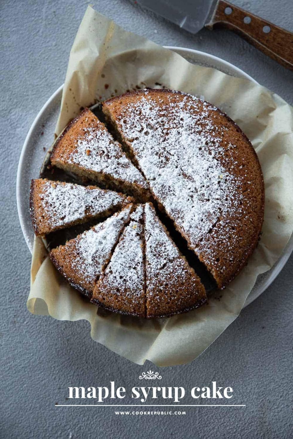 Maple Syrup Cake Cook Republic