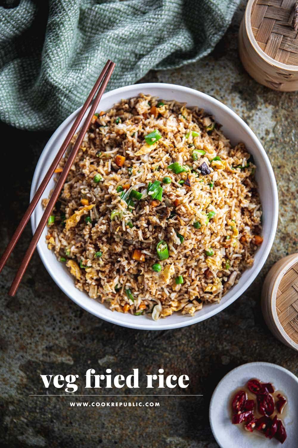 Everyday Veg Fried Rice - Cook Republic