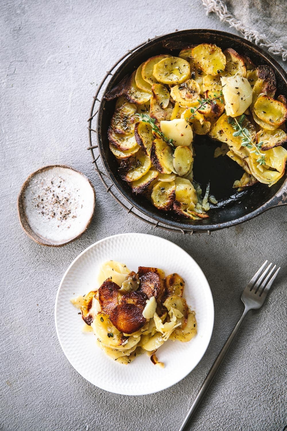 Crispy Vegan Potato Torte - Cook Republic