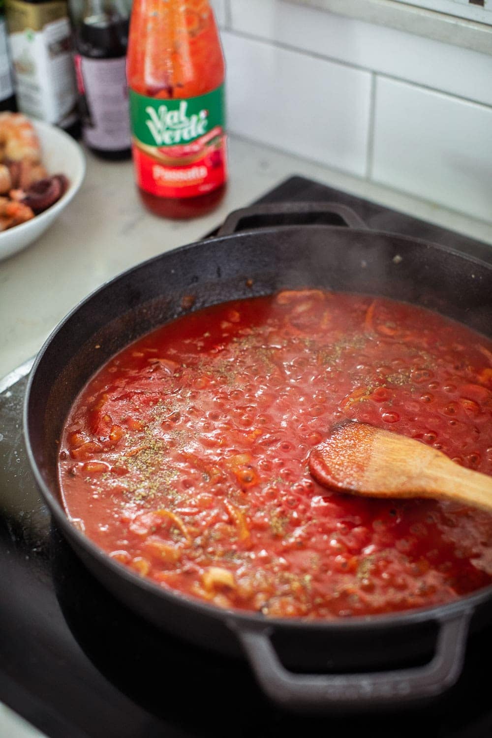 Zuppa Di Pesce - Italian Seafood Soup / Cook Republic #easterrecipe #seafoodsoup #fishrecipe