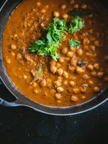 Vegan Chana Masala - Cook Republic