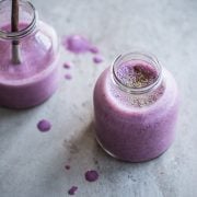 Blueberry Chia Cardamom Lassi - Cook Republic