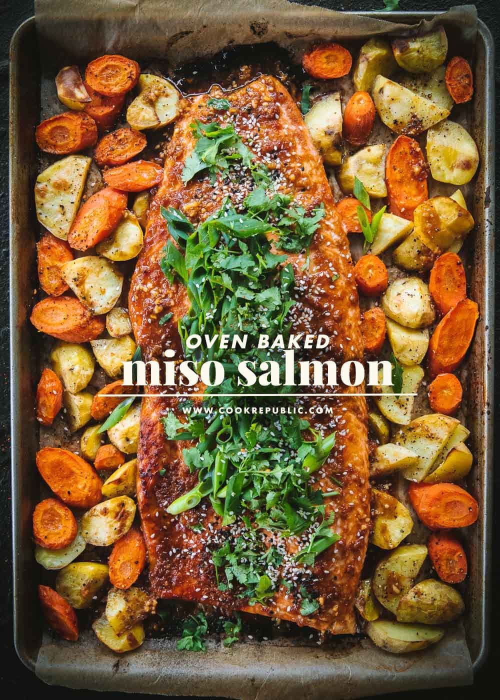 Oven Baked Miso Salmon - Cook Republic