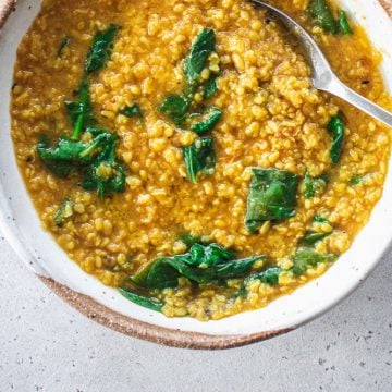 Spinach (Paalak) Daal - Cook Republic