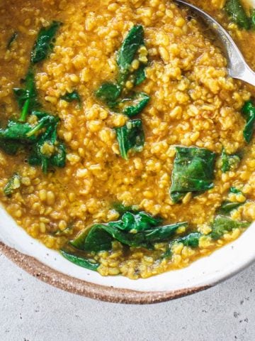 Spinach (Paalak) Daal - Cook Republic