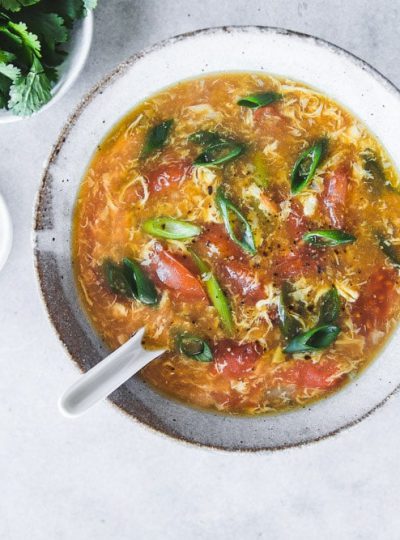 Tomato Egg Drop Soup