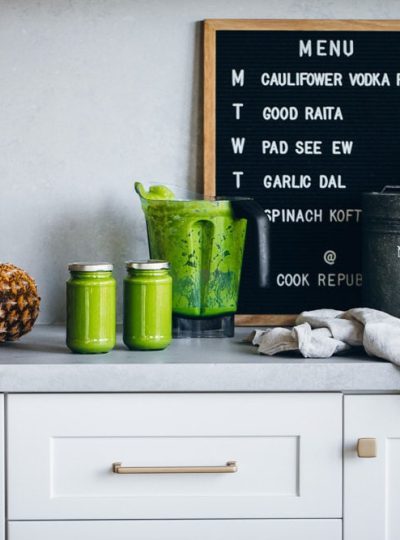 Green Pineapple Smoothie