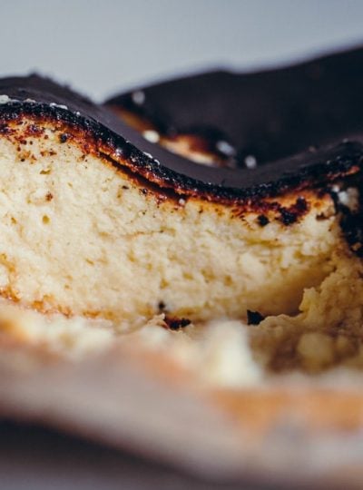 Air Fryer Burnt Basque Cheesecake